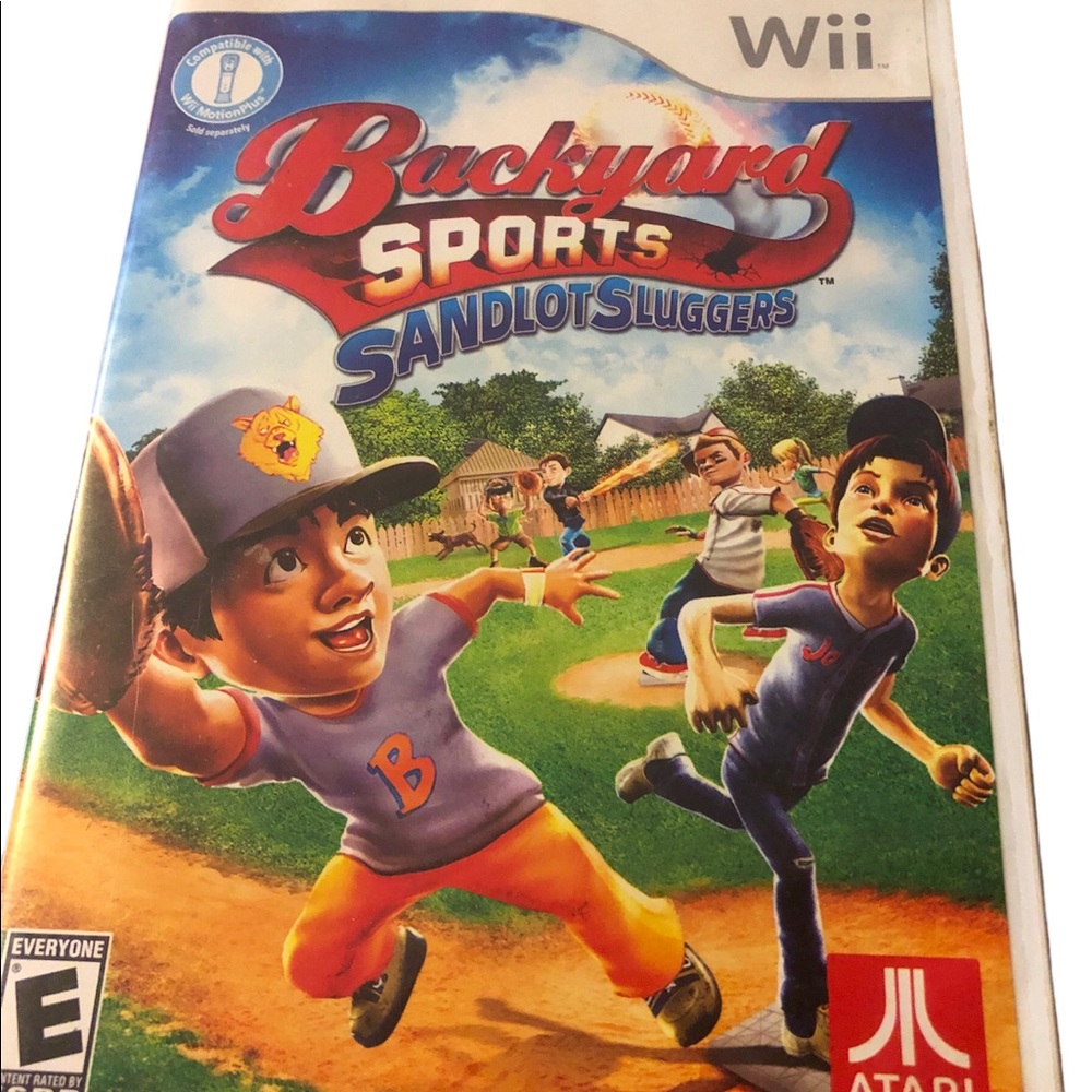 Nintendo Wii - Backyard Sports Sandlot Sluggers Complete Tested